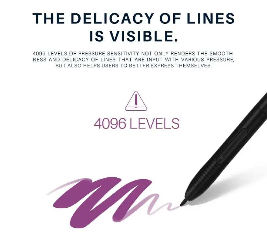 High efficiency Huion H430P 4 customizable express keys tavola grafica