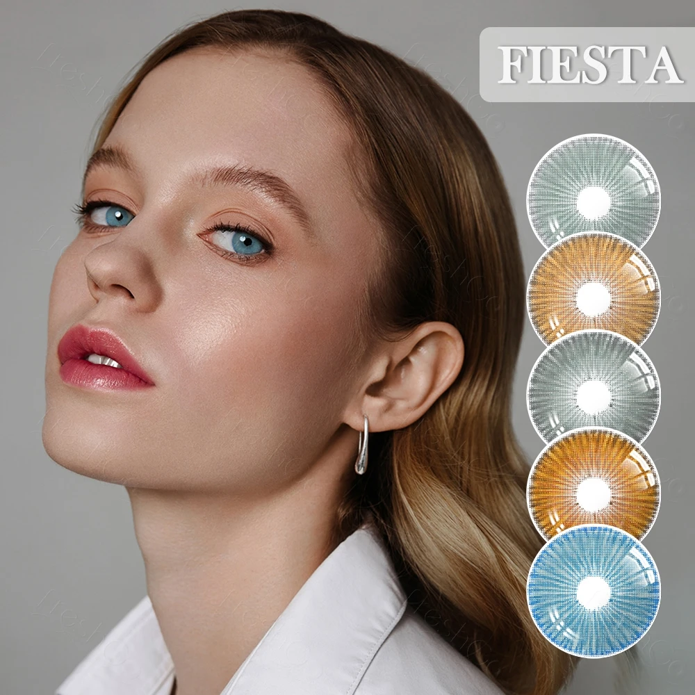 

Freshgo new arrival FIESTA colored contact lenses comfortable New York eye lenses color contact lens soft cosmetic contact lens