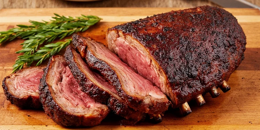 Za'atar-spiced slow roast ribs
