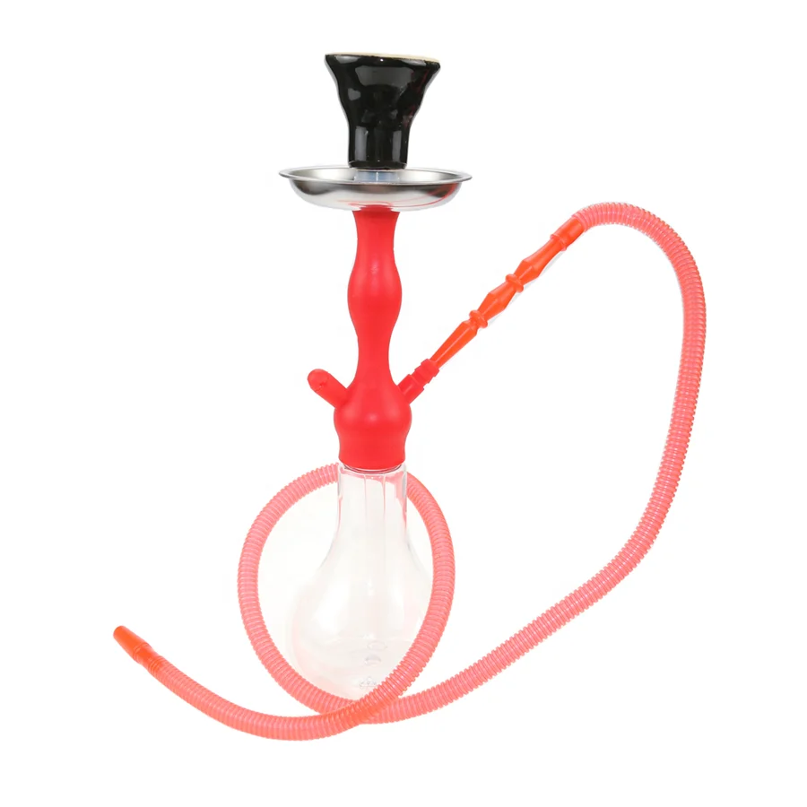 

Cheap Plastic Disposable Shisha Hookah with Hose, Green/red/blue