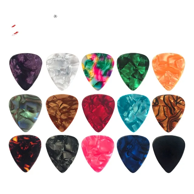 

Bulk Colorful Wholesale Celluloid Guitar Pick