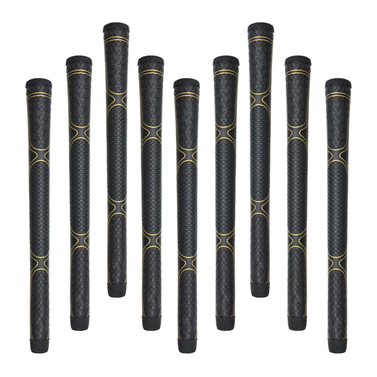 

New Design Clubs Grip Print Factory Price PU Leather Golf Grip, Oem or customized