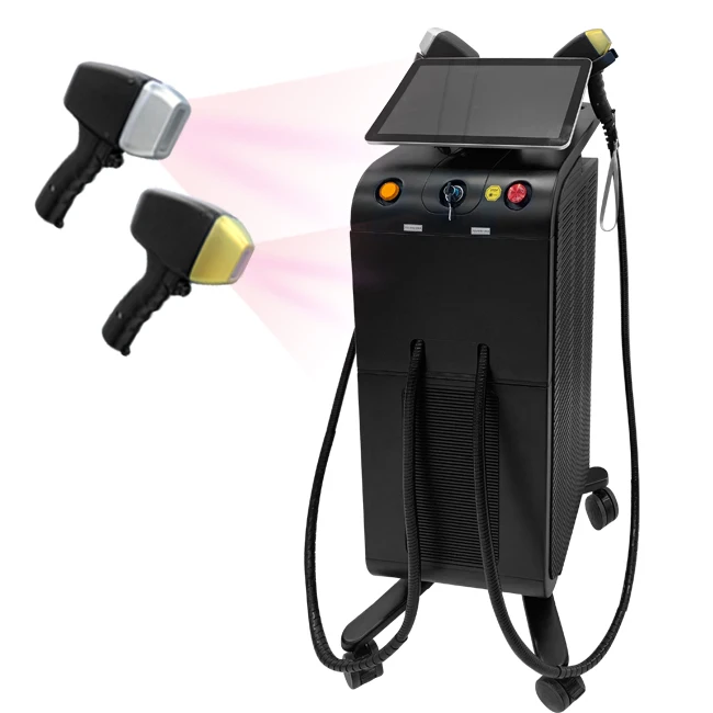 

New painless fast cooling laser 1600w 755nm 808nm 1064nm diode laser hair removal machine price