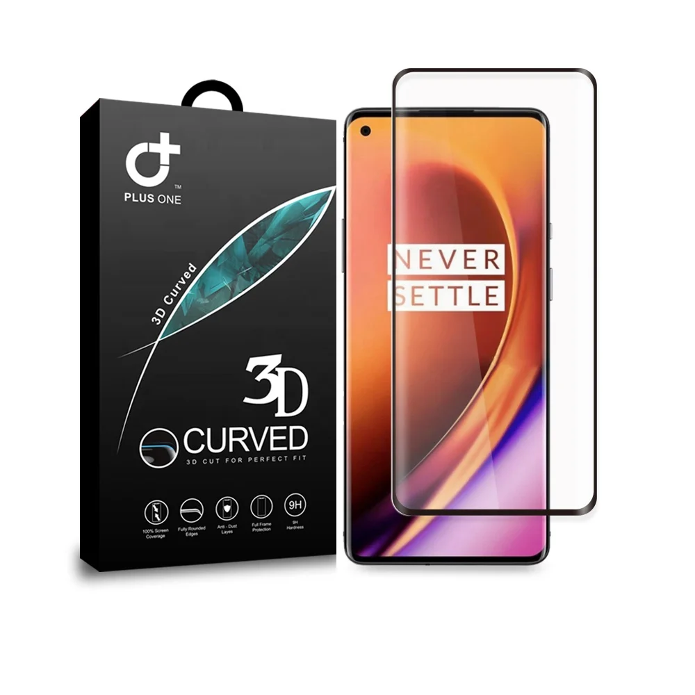 

2020 Newest Bubble Free 3D Curved Full Cover Tempered Glass Cover Screen Protector for Oneplus 8 Pro Glass Cover