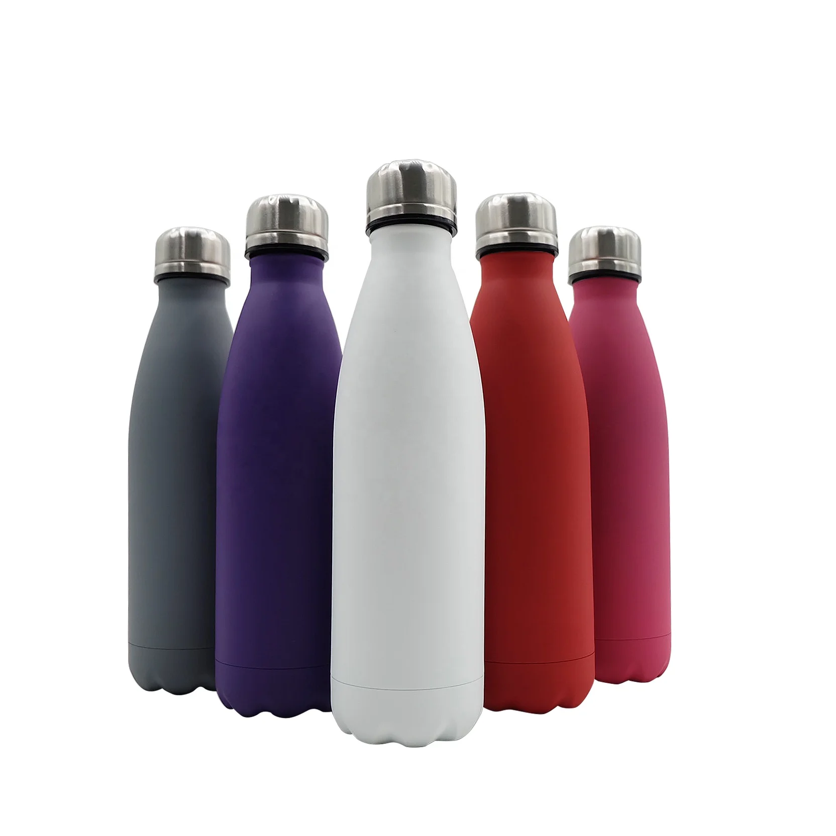 

wholesale stainless steel double wall cola shaped sport insulated water bottle 350 ml 500 ml 750 ml 1000 ml, Customized color acceptable