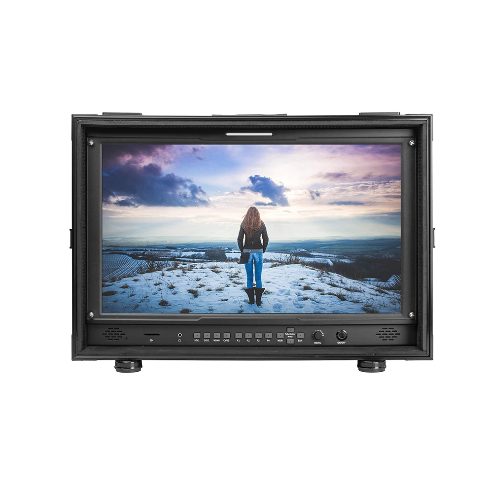 

21.5'' 4K HDMI/3G-SDI broadcast monitor Desview N21 PRO full HD director monitor with portable aluminium case