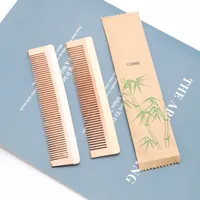 

Wholesale Cheap Price Hotel disposable combs bamboo Comb with factory price