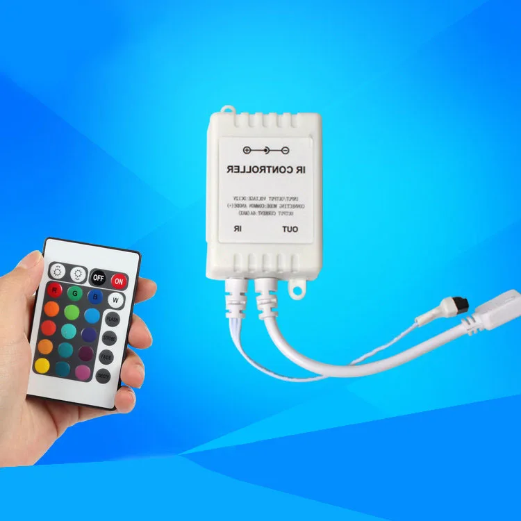Good Quality  factory price IR RGB 72W remote controller for led strip