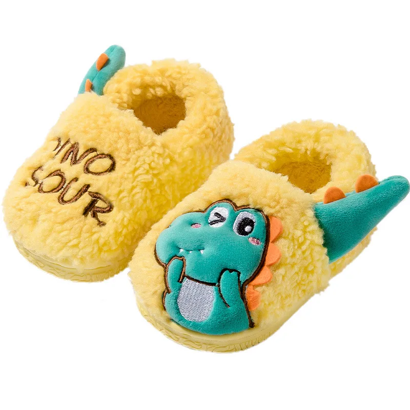 

2021 new boys' and girls baby sandals & slipperswinter carton winter slippers