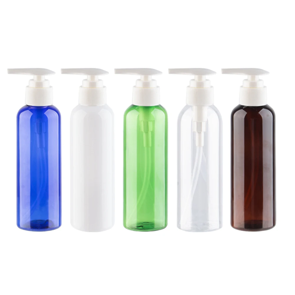 

2022 wholesale cheap colorful plastic body lotion cosmetic bottles with lid