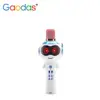 L838 LED light Portable Wireless Echo Children Lovely Karaoke microphone