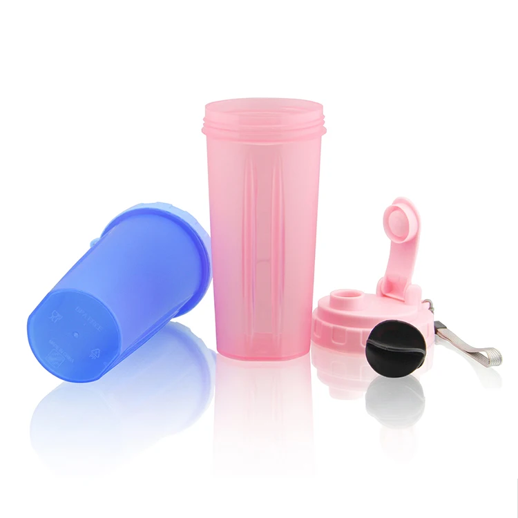 

Hot sale powder shaker BPA Free Drink water bottle Custom Logo and color Protein Shaker Plastic Water Bottle with Lid, Gold/siver/purple.etc