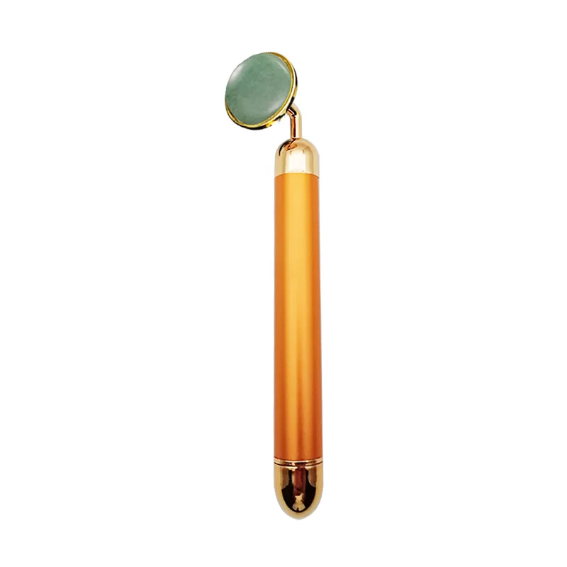 
Handheld Natural Aventurine Jade Roller Anti-aging Facial Massage For Home Use 
