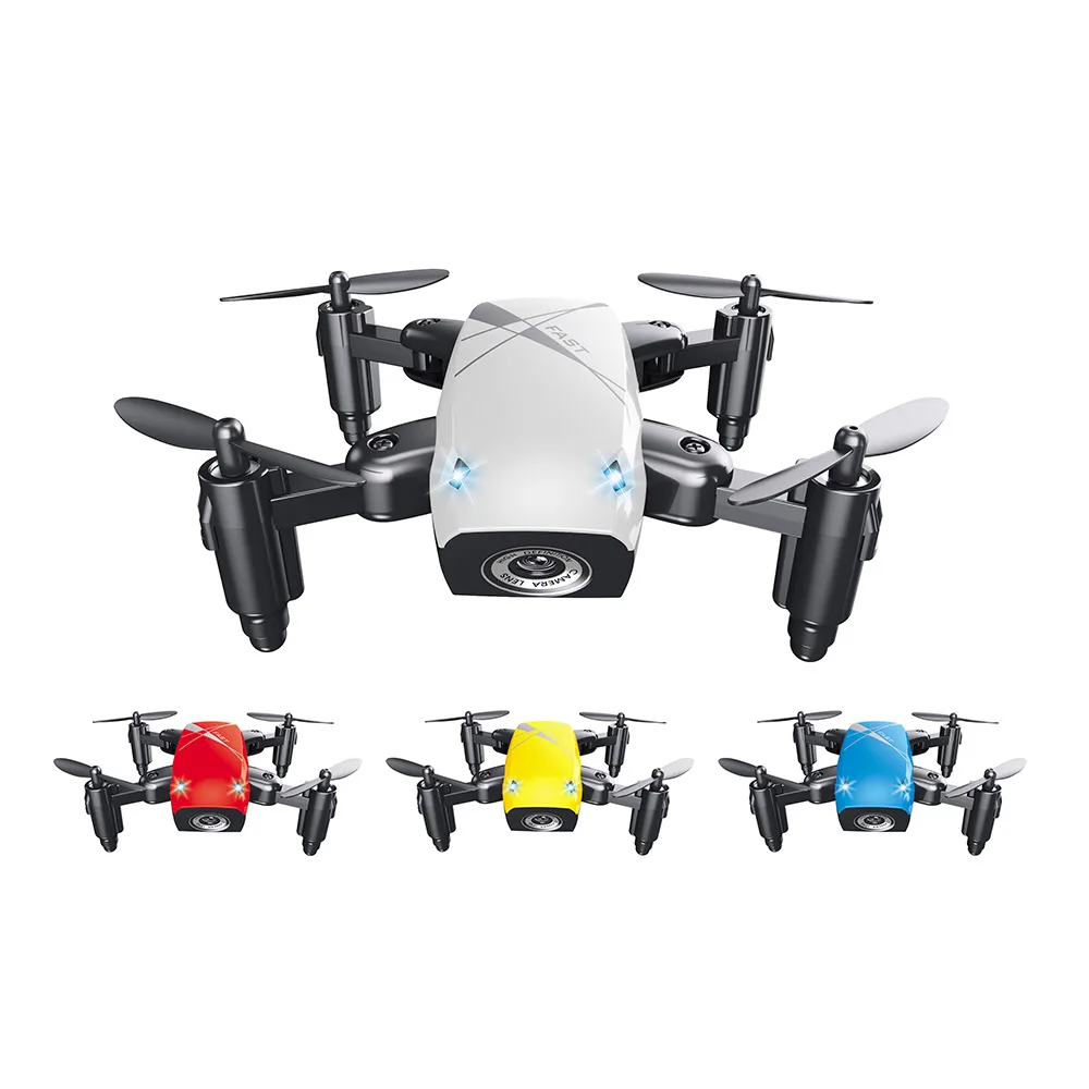 

Mini RC Drone With Camera 4K Only 3cm Pocket Drone S9 S9W S9HW Foldable Mini Drone S9
