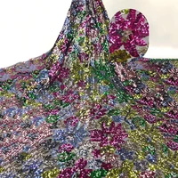 

Fancy Design New Organza Lace Fabric Sequin Tulle Glitter Sequin Fabric