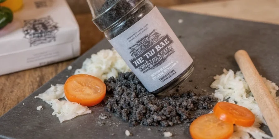 Map showing origins of different black salts around the world