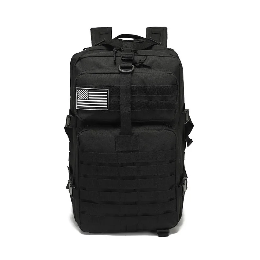 

Large capacity mountaineering bag camouflage travel sports backpack waterproof and breathable camping storage bag, Picture