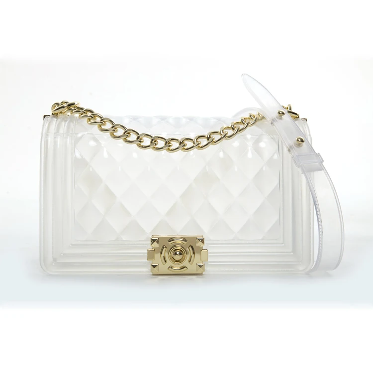 
2020 new arrivals summer wholesale Colorful pvc women designer Jelly candy bags fashion luxury ladies jelly purses handbags 