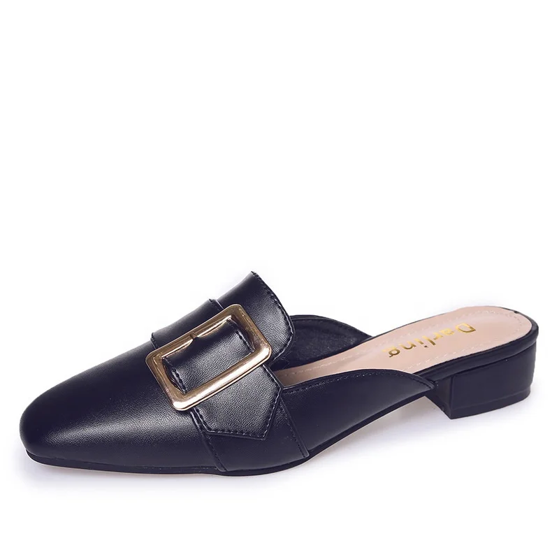 
Factory Wholesale Hot Selling Popular Mules Shoes Women 