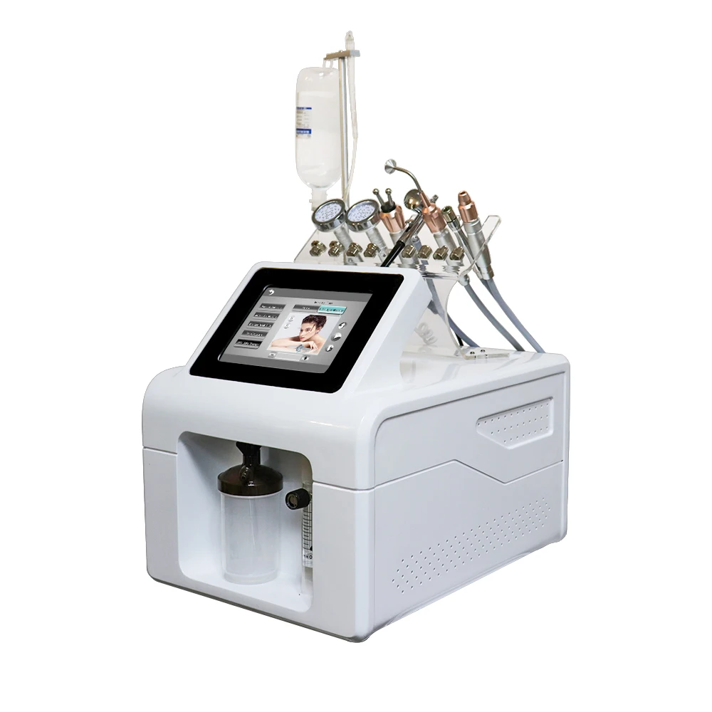 

2020 new trending 9 In 1 aqua facial jet peel Hydrogen Hydrafacials Peeling Facial Hydrodermabrasion Beauty Equipment