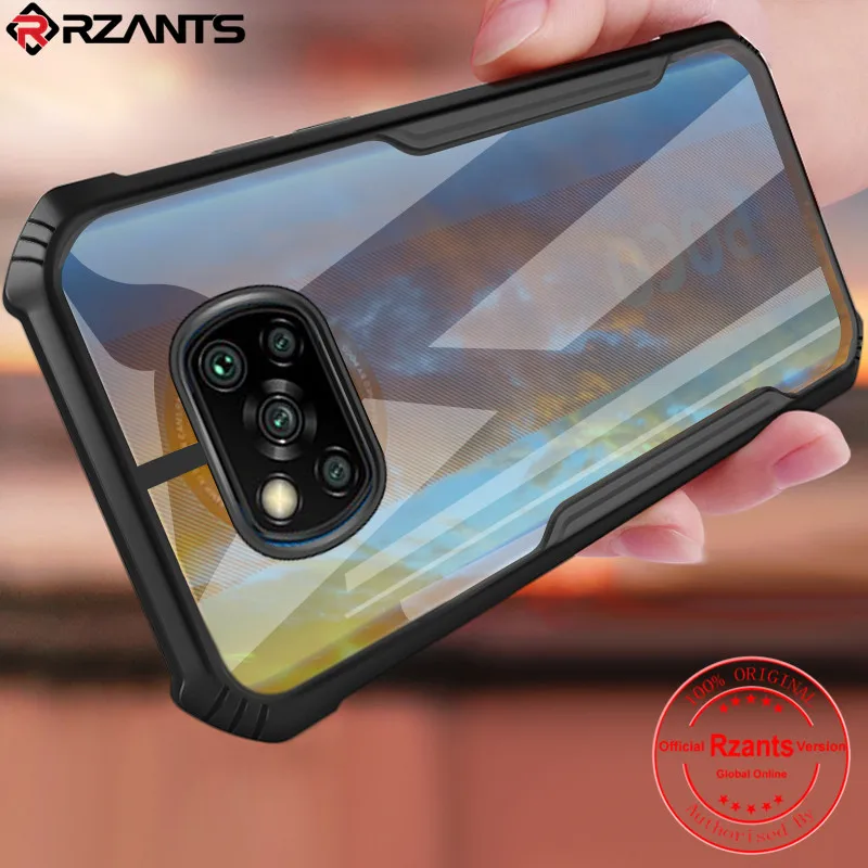 

Rzants For Xiaomi POCO X3 NFC POCO X3 Pro Hard Soft Casing [Beetle] Soft Case [Beetle] Phone Casing Back Clear Hard Cover