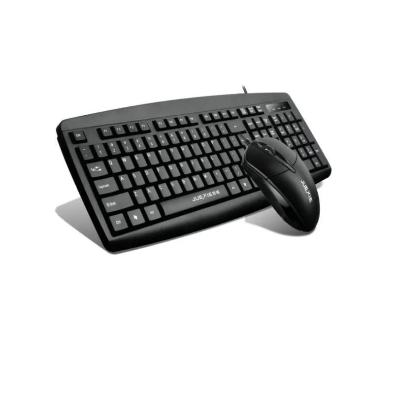 

Best sale factory JK2005 usb wired mouse keyboard combo for home office gaming wired keyboard mouse set kit