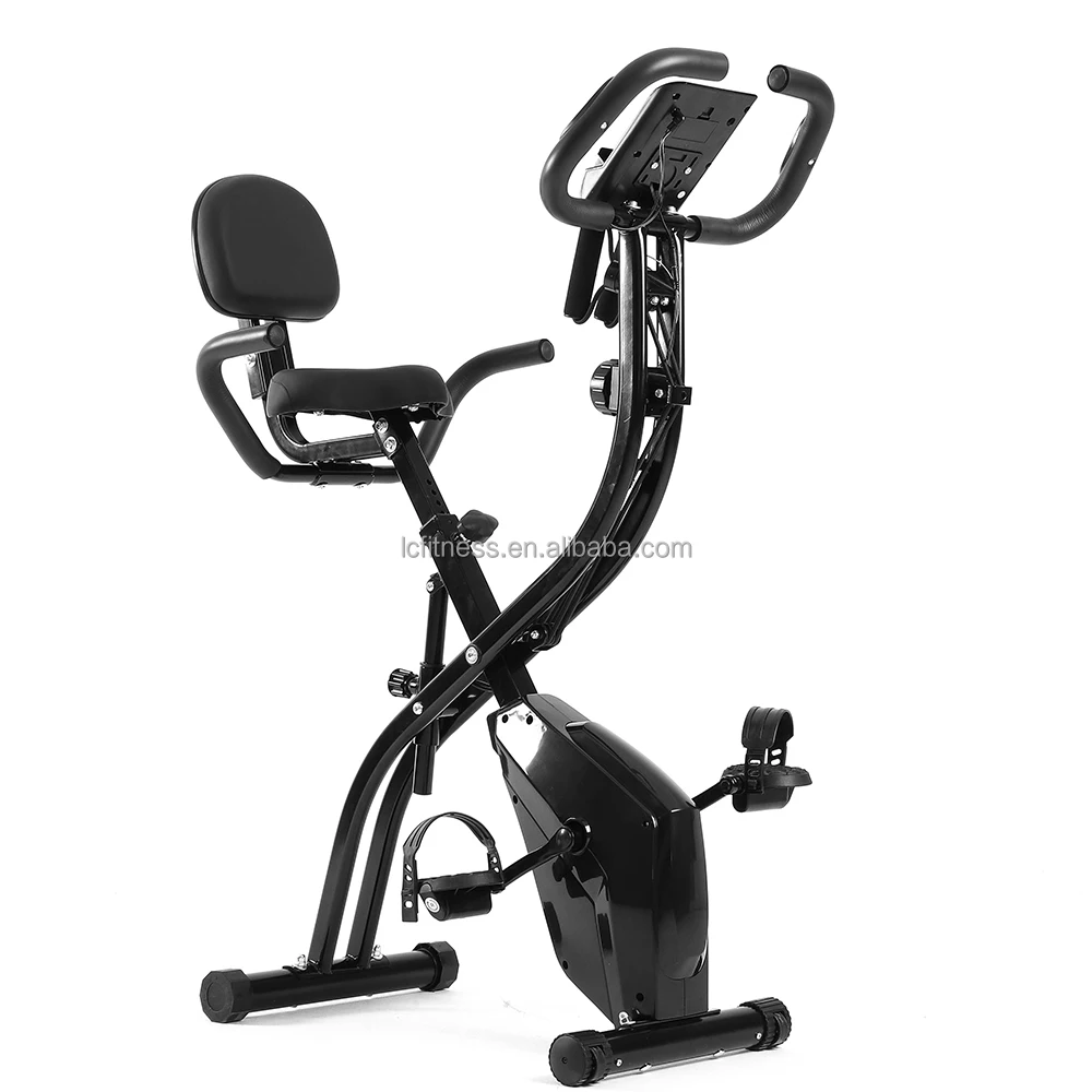 

SD-X01 High quality indoor fitness folding magnetic stationary recumbent X bike exercise bike