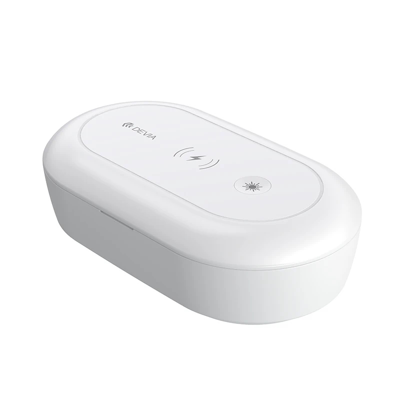 

Devia new arrival cheap QI Wireless charging uv phone sterilizer box disinfection