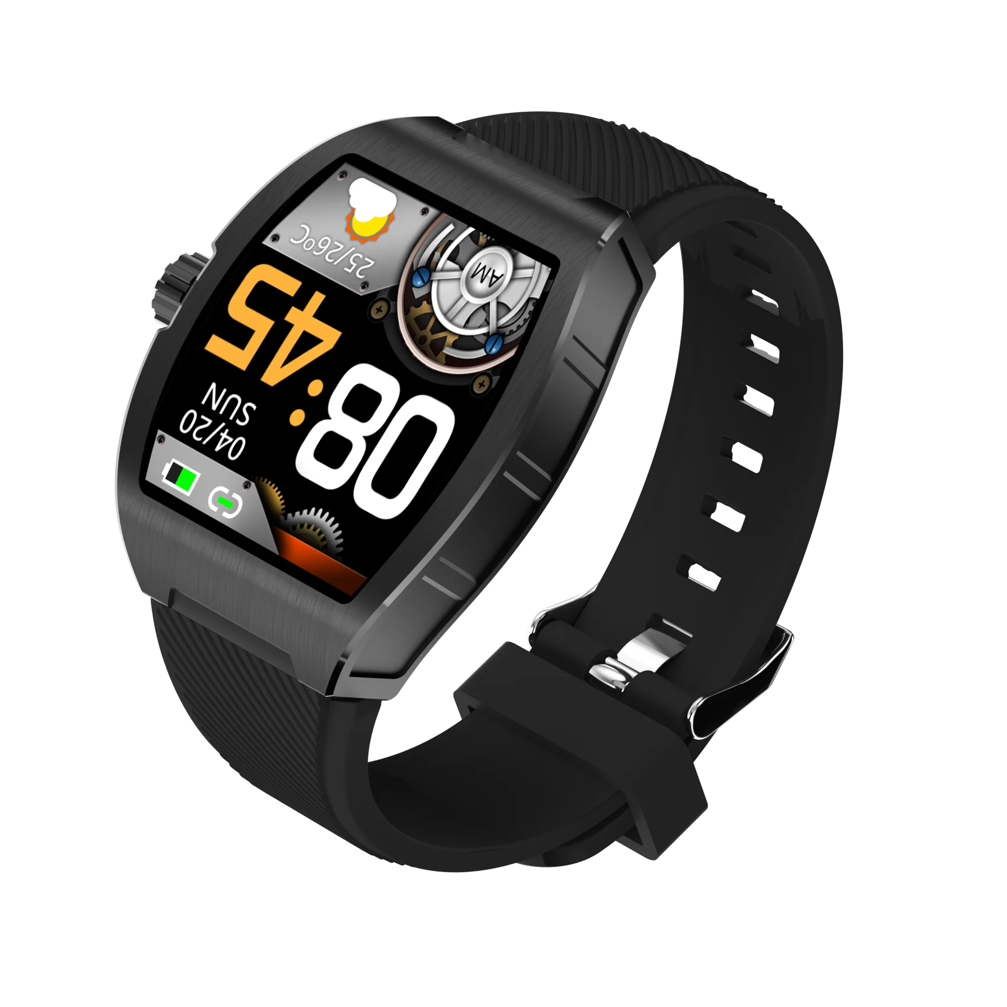 

Amazon Top Seller 2021 Body Temperature Heart Rate Blood Pressure Blood Oxygen Pedometer Stopwatch Smart Watch C1