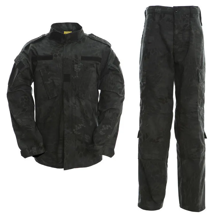 

Hot Selling Acu Outdoor Black Tactical Uniform Green Tactical Uniform In Set