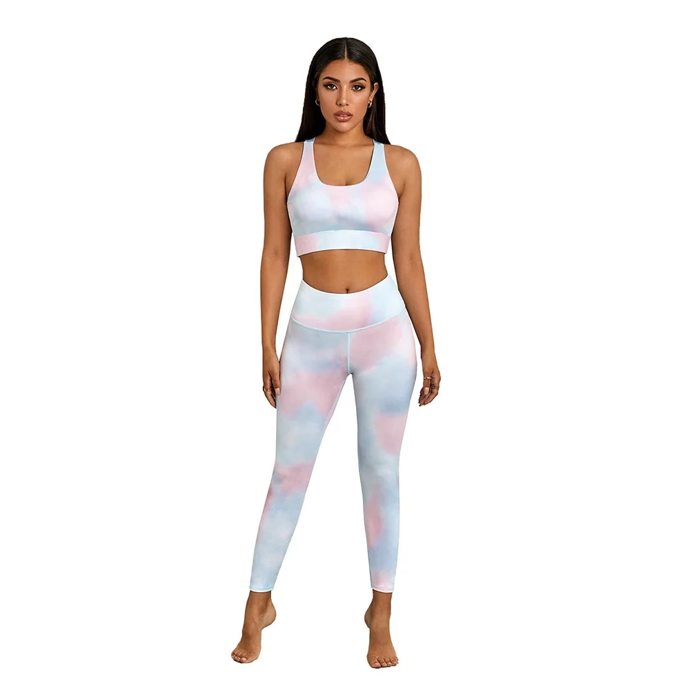 

High quality summer series selling new digital print yoga pants fitness exercise leggings women