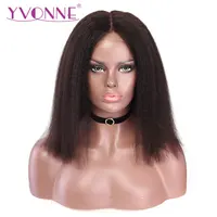 

13x4 Kinky Straight Short Bob Wigs for Women Brazilian Virgin Lace Front Human Hair Wig