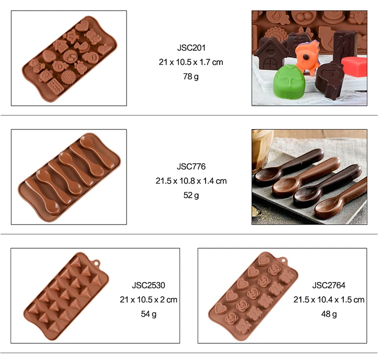 Silicone Chocolate Mold caricatures forme gâteau pâtisserie décoration outil Candy plateau 