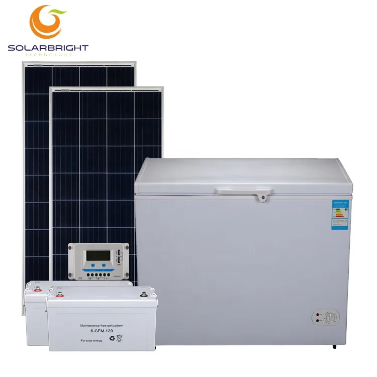 158l Solar Betriebene Energie Deep Chest Camping Outdoor Gefrier Schrank Dc 12v 24v Solar