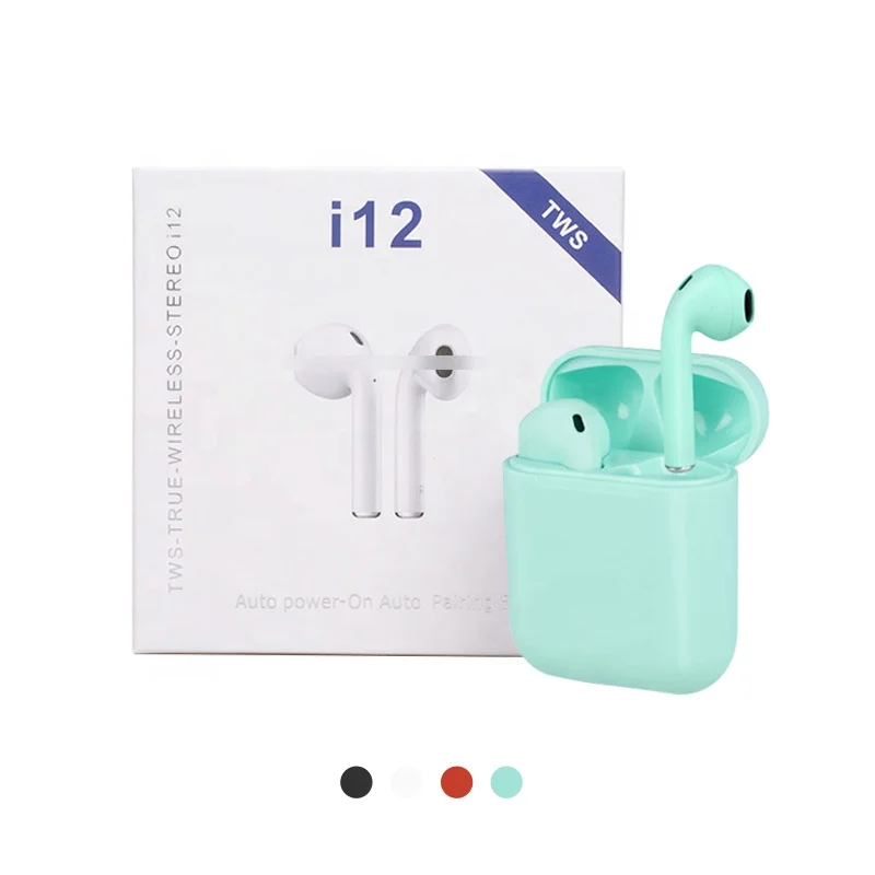 

2021 Original Mini Auriculares Audifonos Blue tooth 5.0 Earphones Wireless earbuds headphone inpods i12 TWS For iOS Android
