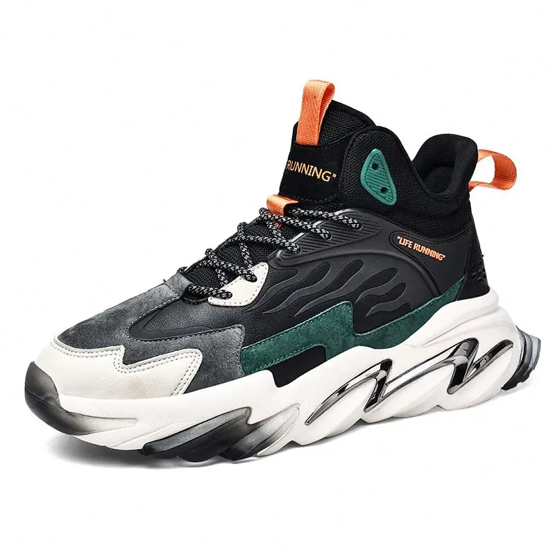 

New design light breathable mesh fashion sneakers casual men's sports shoes men, Optional
