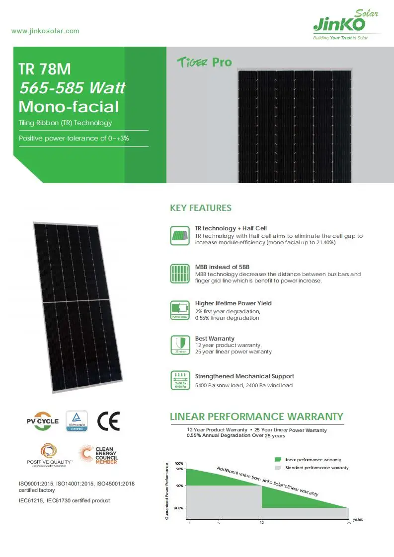 Jinko Tiger Series Mbb P Type Monocrystalline Half Cell 470w 500w 580w Solar Panels For Mexico Buy Jinko Tiger Series Jinko Tiger 580w Jinko Tiger Solar Panels Product On Alibaba Com