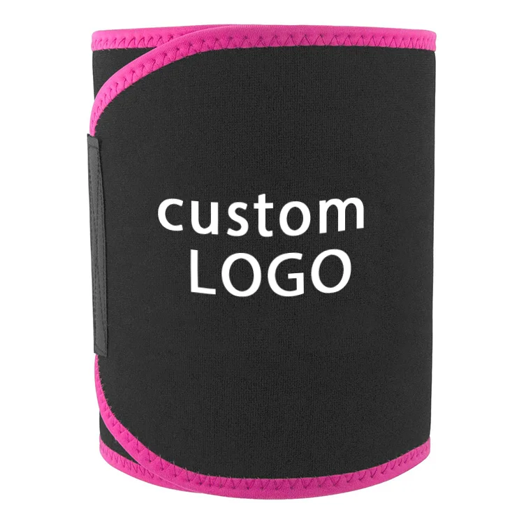 

Custom Fitness Slimmer Sweat Belt Amazon Weight Loss Low Back Support Neoprene Waist Trainer, Customized color