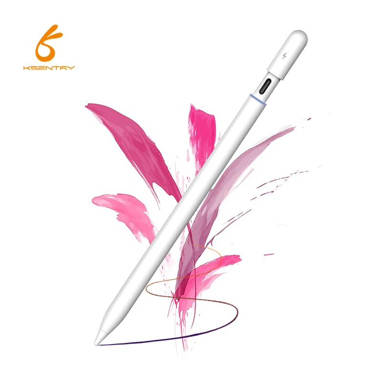 

Ksentry P8 pro metal phone Tablet pens with custom logo laptop smart pen For Apple ipad pencil Stylus pen