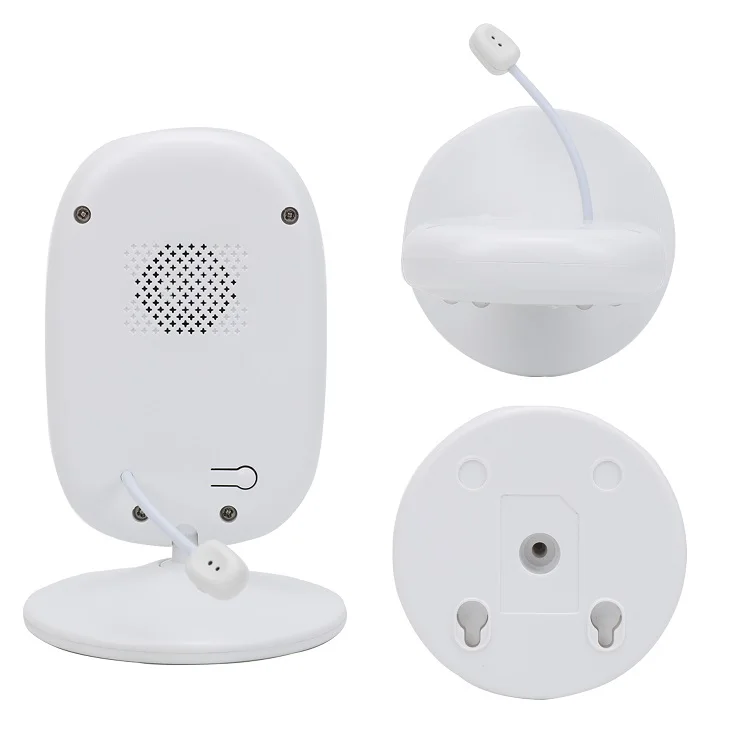 
new two-way voice intercom call infrared night vision 4.3 inch baby monitor with 2 cameras 