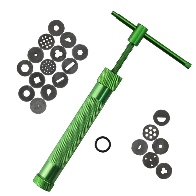 

Rotary Squeezer Soft Clay Clay Squeezing Gun Squeezing Mud Squeeze Sludge Pottery Alloy Gun Making Crafts Tool Accesso