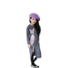 Spring and autumn girl dresses in the long sleeve shirt skirt Korean version of clothing wholesale