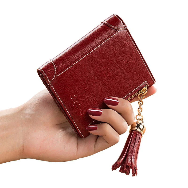 

women leather wallets fashionable classic coin rfid blocking ladies purse custom fashionable carteras billeteras monederos cart