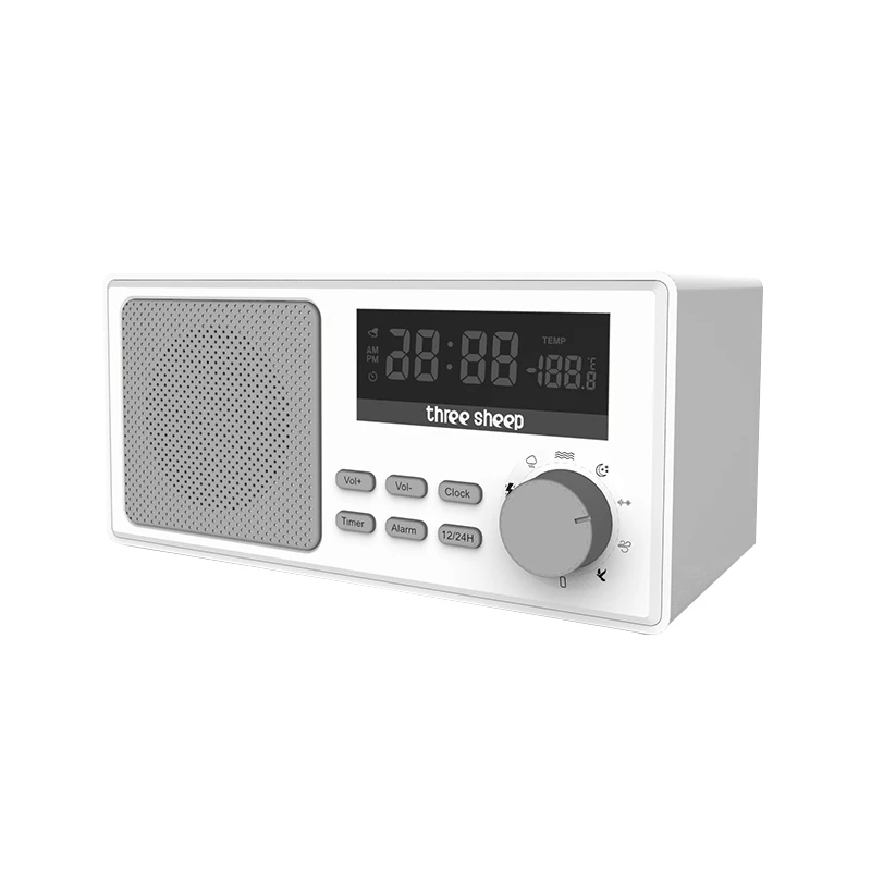 

White Noise Machine With Led Light,2020 Therapy 9 Natural bird Soothing Sleep Sound Machine