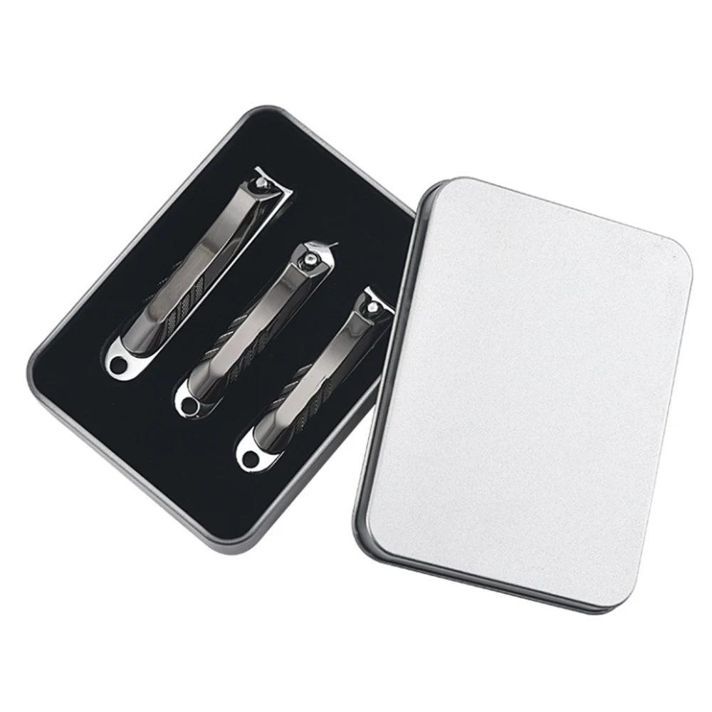 

2021 OEM Siwuwei Original Factory Professional 18pcs Stainless Steel Nail Titanium Manicure Set, Silver