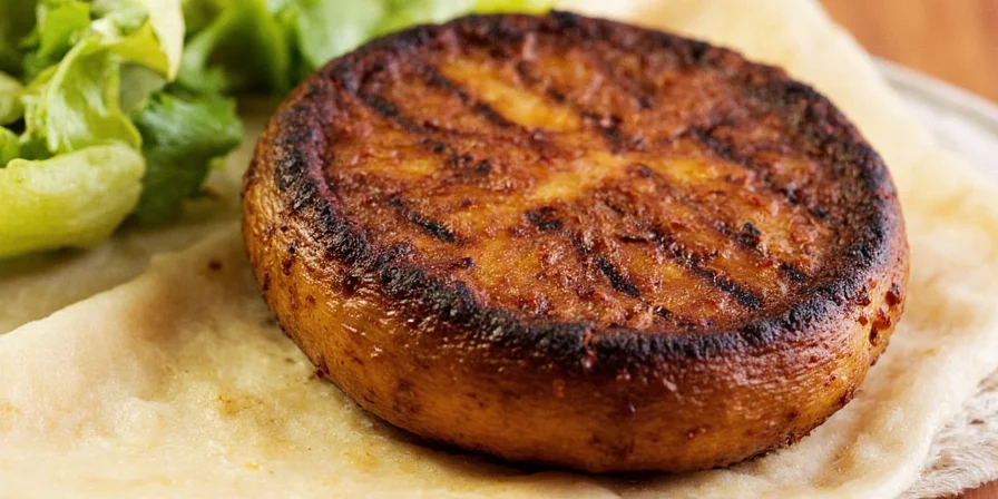 Gently Cleaning Portabellas Before Grilling