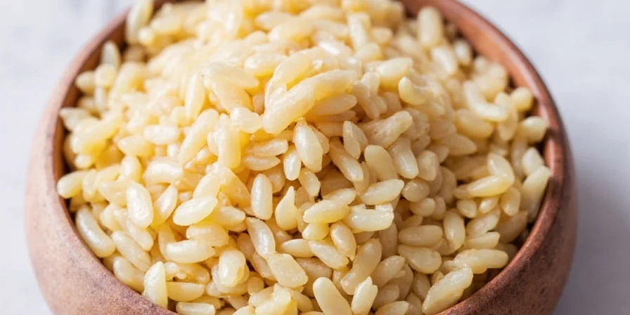 Close-up of homemade umami butter melting over corn