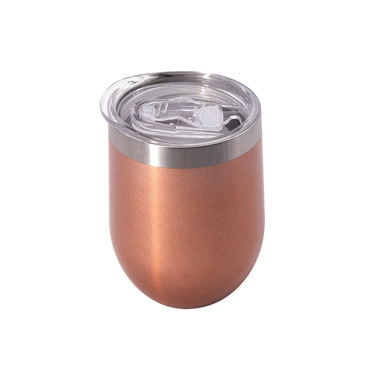 

12oz Insulated Stainless steel rose gold double wall wine tumbler