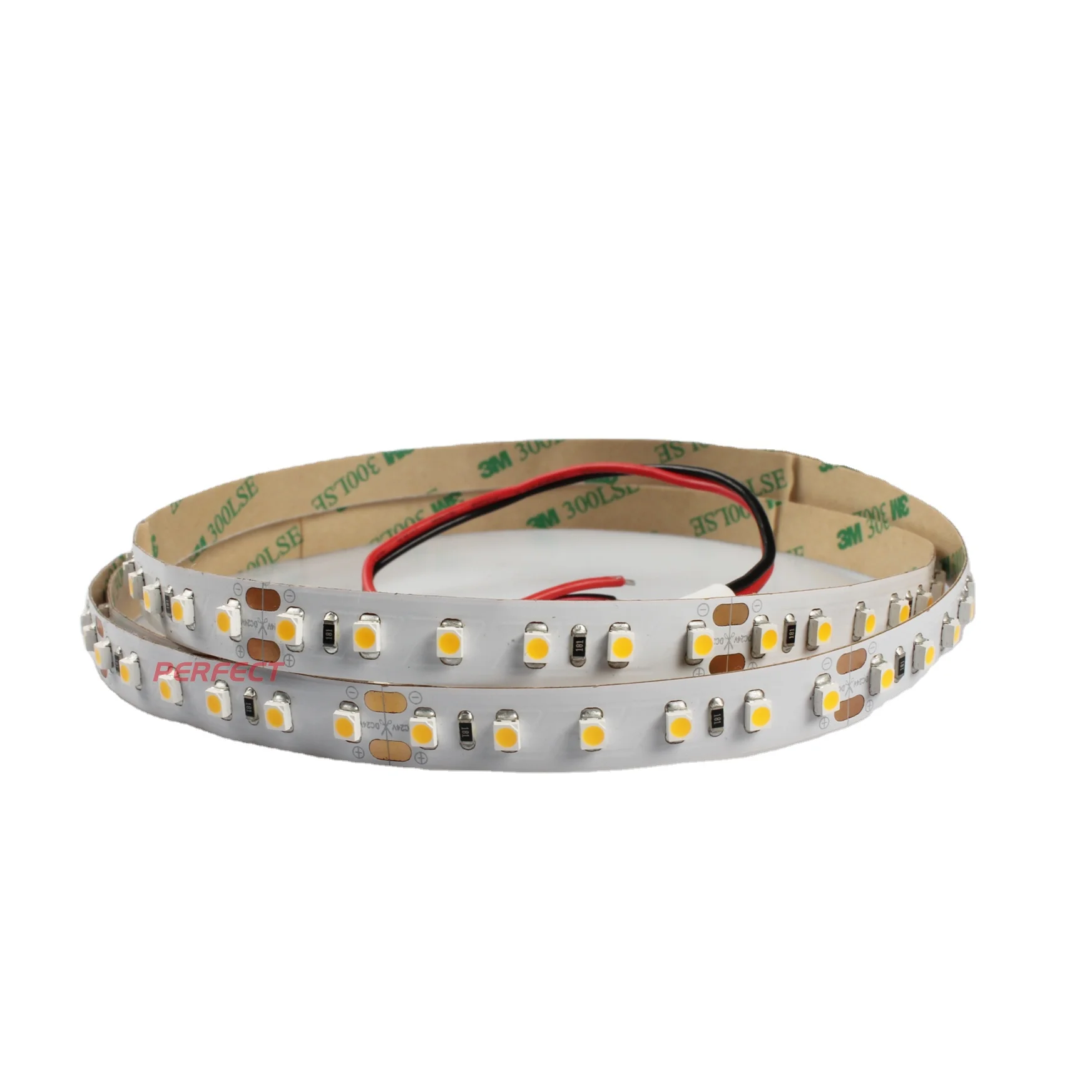 Factory Direct 3 Years Warranty SMD 3528 DC 24V 10mm Warm White LED Strip Lights