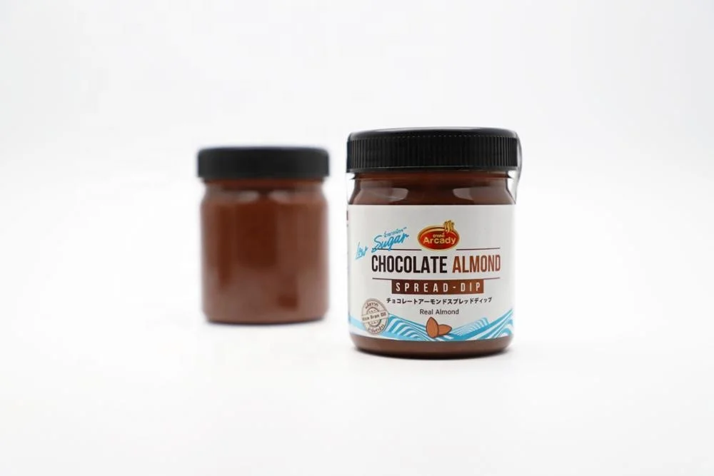 
Best Quality Best Price Made from Thailand Jam Chocolate Almond Spread Halal and BRC Certified 